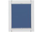 Plissee SUNLINES "Start-up Style Honeycomb", blau (dunkelblau, silberfarben, silberfarben), B:61cm H:135cm, Obermaterial: 100% Polyester, Plissees, verspannt mit Simply-Fix Klemmträger, Wabenplissee, nach Maß
