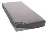 Spannbettlaken ELEGANTE "Uni Zwirn-Jersey", grau (anthrazit), 1 Stk., Mako-Jersey, 180-200x200-220 28cm, Mako-Jersey, Obermaterial: 97% Baumwolle, 3% Elasthan, Bettlaken, Spannbettlaken, aus hochwertigem Garn