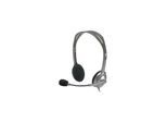 Logitech H110 Stereo Headset - Grey