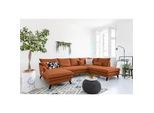 P & B Wohnlandschaft , Terracotta , Textil , massiv , Füllung: Schaumstoffflocken,Schaumstoffflocken,Schaumstoffflocken , U-Form , 300x200 cm , Made in Eu , Liegefunktion , Wohnzimmer, Sofas & Couches, Wohnlandschaften, Wohnlandschaften in U-Form