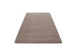 Hochflor Teppich Flauschiger Langflor, Shaggy, Rechteckig, ca. 50 mm Florhöhe