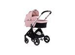 Chipolino Kinderwagen Elite 3 in 1 i-Size Babyschale Sportsitz Babywanne Tasche pink