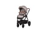 Chipolino Kombikinderwagen 3 in 1 Prestige Babywanne Rucksack i-Size Babyschale beige