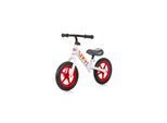 Chipolino Laufrad Zippy 12 Zoll höhenverstellbarer Sitz, Anti-Rutsch-Griffe rot