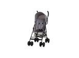 Chipolino Kinderwagen, Buggy Point 5-Punkt-Gurt, Rückenlehne verstellbar, Korb grau