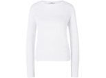 Pullover U-Boot-­Ausschnitt Peter Hahn weiss