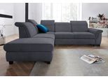 DOMO collection Ecksofa »Sully komfortables Sofa, OTTOs Choice, L-Form«, wahlweise mit Bettfunktion und Kopf- bzw....