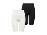 ONLY Radlerhose »ONLVICKY SEAMLESS MIDI SHORTS 2-PACK ACC«, (Packung, 2er-Pack)