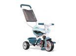 Smoby Dreirad »Be Move Komfort Blau«, Gurt, Pedal-Freilauf, Schiebestange, Verstellbarer Sitz