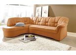 DOMO collection Ecksofa »Papenburg, zeitlose Rückensteppung, elegante Armlehne, L-Form«, mit Ottomane, wahlweise mit Bettfunktion, OTTOs Choice
