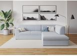 DOMO collection Ecksofa »Topper zeitlos elegant, kompakte Stellmasse, OTTOs Choice, L-Form«, mit Ottomane, wahlweise mit Schlaffunktion