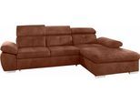 exxpo - sofa fashion Ecksofa »Spring, super bequem, mit Armteil- und Kopfteilfunktion, OTTOs Choice«, L-Form, wahlweise mit Bettfunktion und Bettkasten