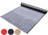 Primaflor-Ideen in Textil Läufer »Schmutzfangläufer CLEAN, Made in Belgium« rechteckig 9 mm Höhe Schmutzfangmatte, Uni Farben, strapazierfähig, rutschhemmend, waschbar