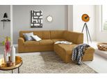DOMO collection Ecksofa »Topper zeitlos elegant, kompakte Stellmasse, OTTOs Choice, L-Form«, mit Ottomane, wahlweise mit Schlaffunktion