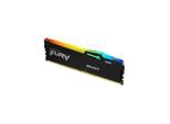 Kingston FURY Beast RGB DDR5-6000 - 16GB - CL36 - Single Channel (1 pcs) - AMD EXPO - Schwarz mit RGB