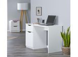 Schreibtisch HOME AFFAIRE "Westphalen", weiß, B:115cm H:76cm T:55cm, Tische