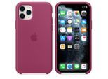Apple-Silikon Case iPhone 11 Pro Max - Silikon Granatrot