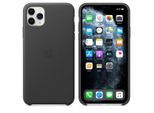 Apple-Leder Case iPhone 11 Pro Max - Leder Schwarz