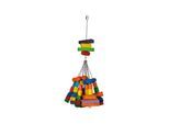 VADIGRAN Bird Toy wood big cubes multi color 76cm