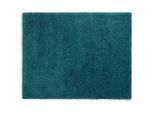 Kela Badematte , Petrol , Textil , 55x1.5x65 cm , für Fußbodenheizung geeignet, rutschhemmend , Heimtextilien, Badtextilien, Badematten