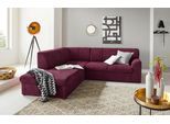 DOMO collection Ecksofa »Topper zeitlos elegant, kompakte Stellmasse, OTTOs Choice, L-Form«, mit Ottomane, wahlweise mit Schlaffunktion