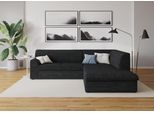 DOMO collection Ecksofa »Topper zeitlos elegant, kompakte Stellmasse, OTTOs Choice, L-Form«, mit Ottomane, wahlweise mit Schlaffunktion