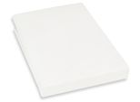 Spannbettlaken KAYORI "Kai", weiß (sanftes weiß), B:90cm L:220cm, Renforcu00e9, Obermaterial: 100% Baumwolle, Laken, 100% Baumwolle
