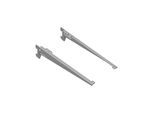 DIY, Winkelträger 10300 für Wandschiene grau, weißaluminium ; Element System (10300-00044)