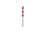 Absperrpfosten 70x70 r/w ortsfest 1400 mm ; Gausmann (40.0 + 23.0)