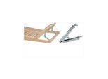 Hettich Bett-Verstellbeschlag für Kopf- und Fußteile MultiFlex, 25173 140kg, Stahl vz)