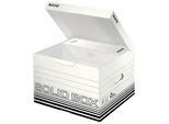 10 LEITZ Archivboxen Solid M weiß 32,5 x 36,0 x 27,0 cm