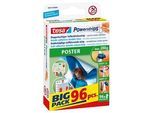 tesa Powerstrips POSTER Klebestreifen für max. 200,0 g 1,5 x 4,5 cm, 96 St.