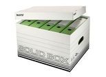 10 LEITZ Archivcontainer Solid weiß 45,0 x 34,6 x 30,5 cm