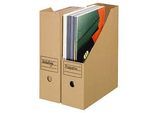 10 Top-Print Archiv-Stehsammler braun