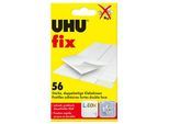 UHU doppelseitige Klebepads für max. 300,0 g 1,2 x 1,8 cm, 56 St.