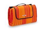 relaxdays Picknickdecke isoliert orange/rot 200,0 x 200,0 cm