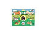 Melissa & Doug Wooden Peg Puzzle - Pets