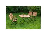 Merxx Schlossgarten Set 5tlg. Klapptisch