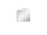 byLIVING Spiegelschrank SPREE, Breite 70 cm, weiß, LED Beleuchtung