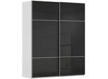 Novel Schwebetürenschrank , Grau, Schwarz , Holzwerkstoff , 7 Fächer , 181x223x67 cm , Typenauswahl, umfangreiches Zubehör erhältlich, in verschiedenen Größen erhältlich, in verschiedenen Holzdekoren erhältlich , Schlafzimmer, Komplette Schlafzimmer und Serien, Schlafzimmerserien