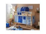 TiCAA Etagenbett Erni Country Kiefer Natur