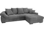 Mr. Couch Ecksofa »Livorno L-Form«, inkl. Hochschläfer-Bettauszug, XL-Bettkasten weiss beschichtet