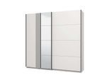 INOSIGN Schwebetürenschrank »Ascalon, mit Spiegel und Lamellen 3D, FSC-zertifiziert, Made in Europe«, 220x61x217,5cm, 3...