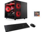CSL PC "Cube V24212", schwarz, Microsoft Windows 11 Home (64 Bit), 64 GB RAM 1.000 GB SSD, Desktop-PCs, PC