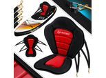 KESSER® Kajak-Sitz für SUP Board Stand Up Paddle Surfboard Sitz SUP Paddling Paddelboards Gepolsterte Sitz 32x38cm, Rückenlehne 51x45cm schnell und einfach montiert