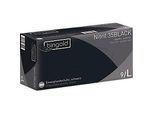 Schutzhandschuhe BINGOLD Nitril 35BLACK, Einweg, mikrotextuierte Fingerspitzen, puderfrei, Nitril, schwarz, Grösse L, 100 Stück