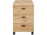 Stylife Rollcontainer , Eiche Artisan , Kunststoff , 3 Schubladen , 45x66x55 cm , Typenauswahl, Beimöbel erhältlich , Büromöbel, Büromöbel-Sets & Büromöbel-Serien, Büromöbelserien