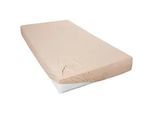 Xxxl Spannleintuch , Beige , Textil , 190x200 cm , bügelleicht, bügelfrei, weich und anschmiegsam , Heimtextilien, Bettwäsche & Leintücher, Leintücher, Spannleintücher