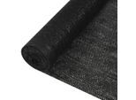 vidaXL Zaunblende Schwarz 3,6x50 m HDPE 150 g/m²