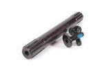 KHE BMX Achse Fahrradachse 150 mm Länge 19 mm 8T Gewinde Fahrrad Achse mit Schraube